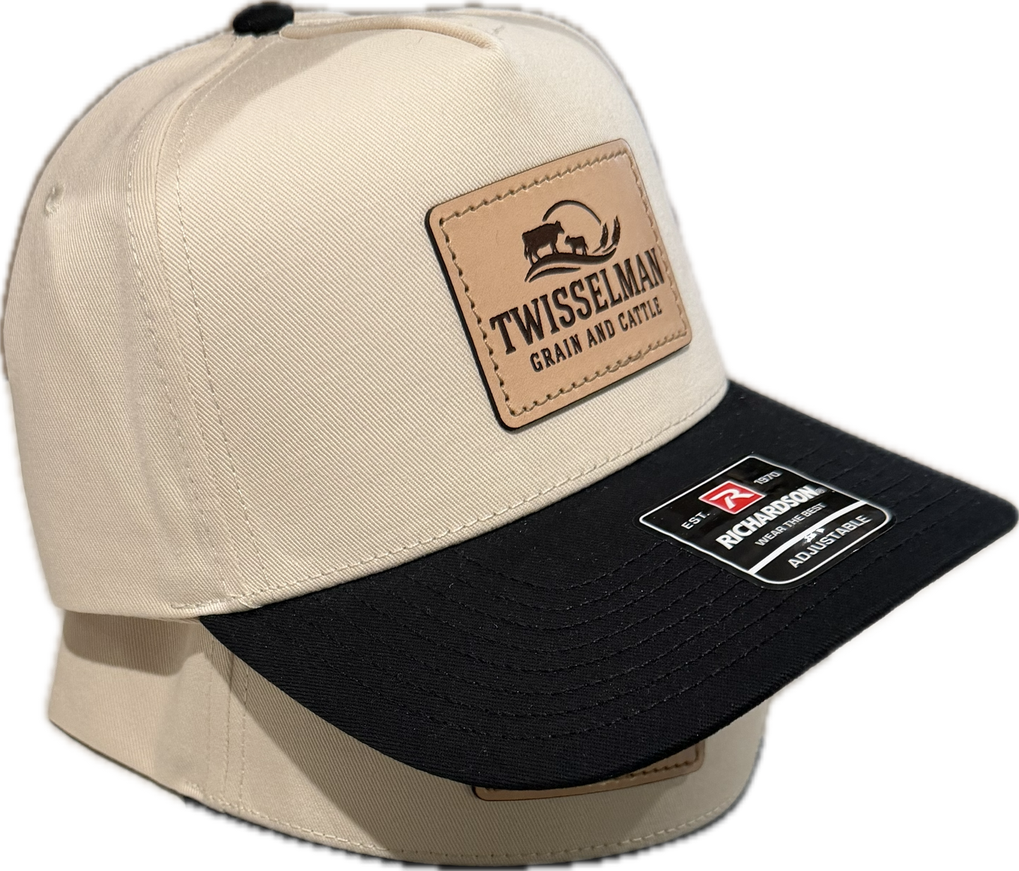 Leather patch TGC hat