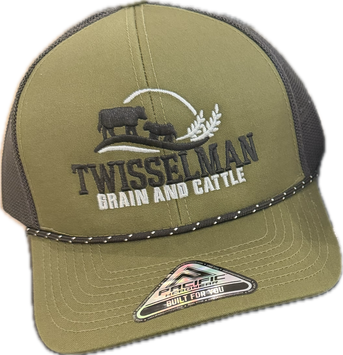 Twisselman Grain and cattle rope hat