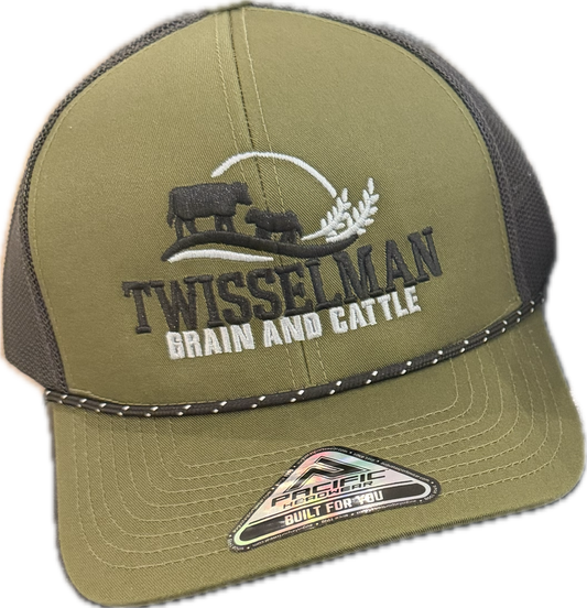 Twisselman Grain and cattle rope hat
