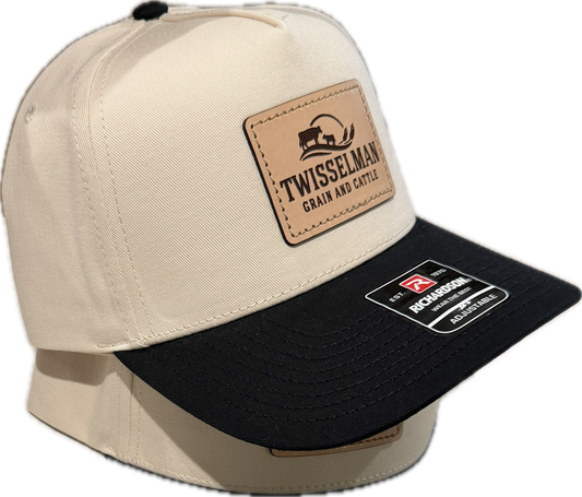 Leather patch TGC hat