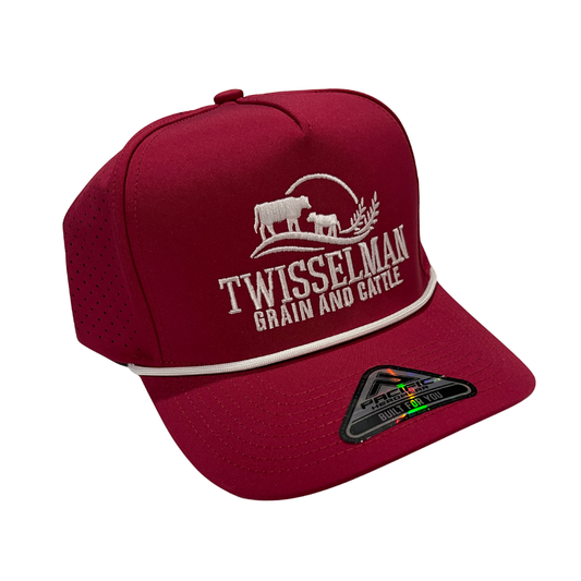 Twisselman Grain & Cattle Berry ball cap