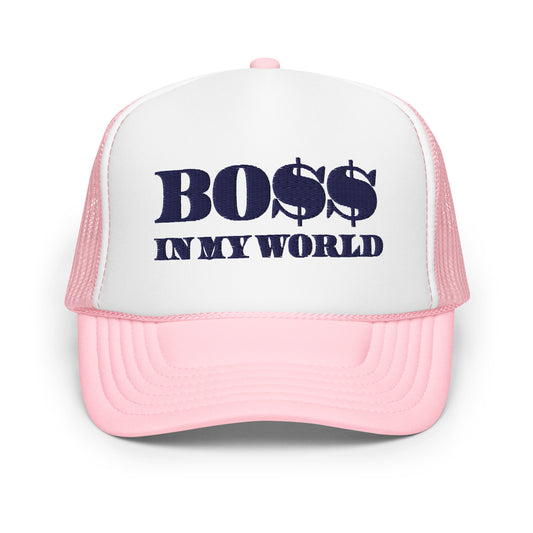 BO$$ Foam trucker hat