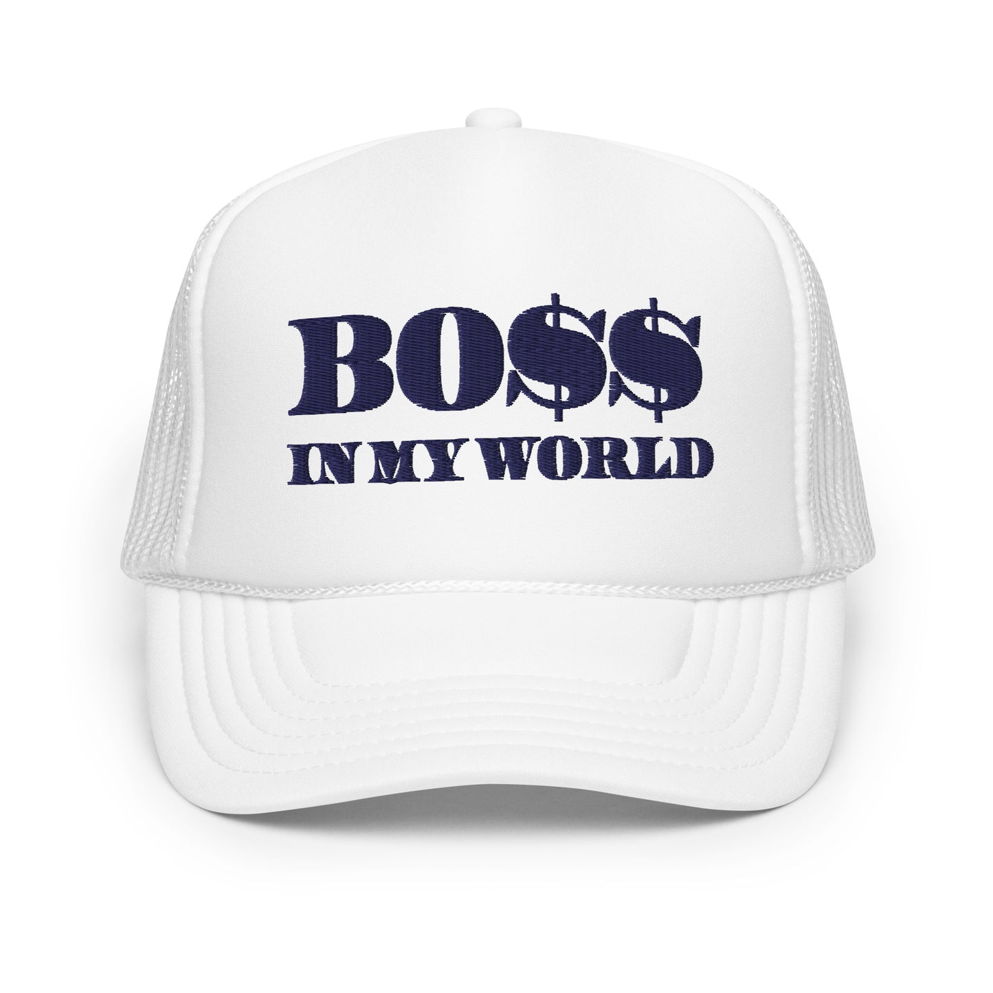 BO$$ Foam trucker hat